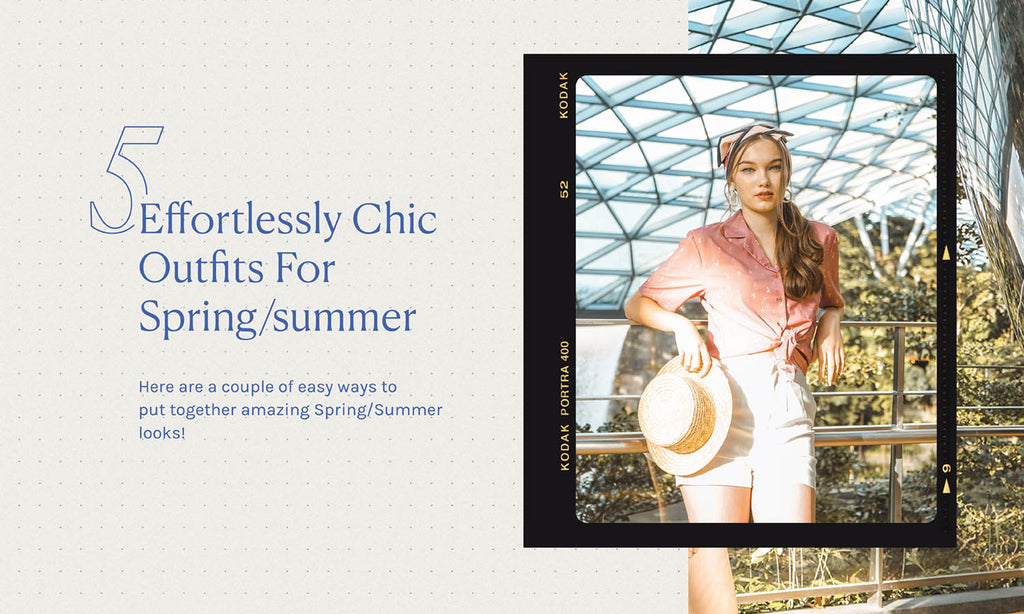 ☀️ 5 Effortlessly Chic Outfits for Spring/Summer! ☀️