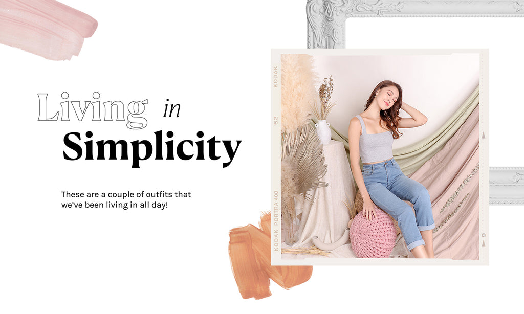 Living in Simplicity - the 6 outfits we'd be in all day!