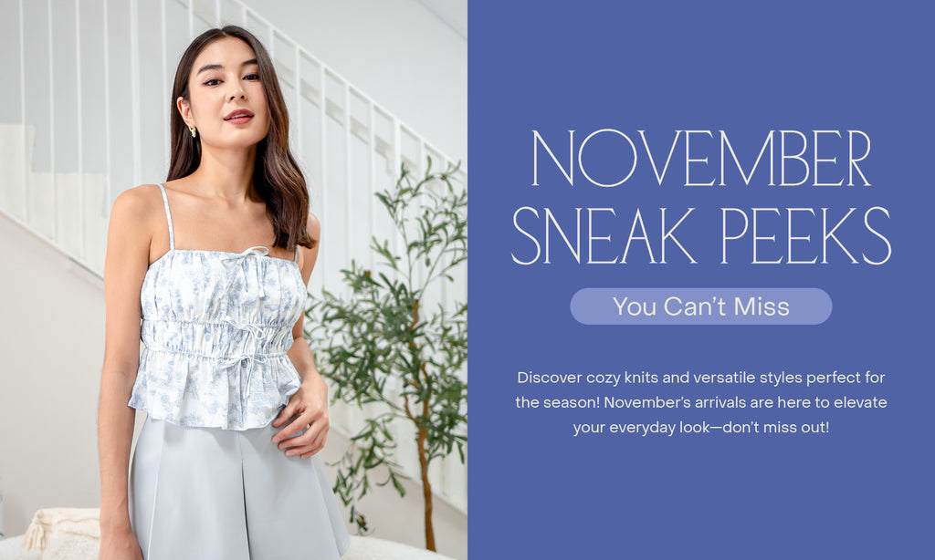 November Sneak Peeks You Can't Miss 👀 💕