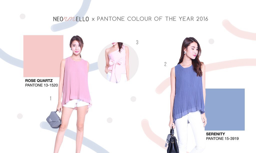 Pantone's 2016: Rose Quartz & Serenity