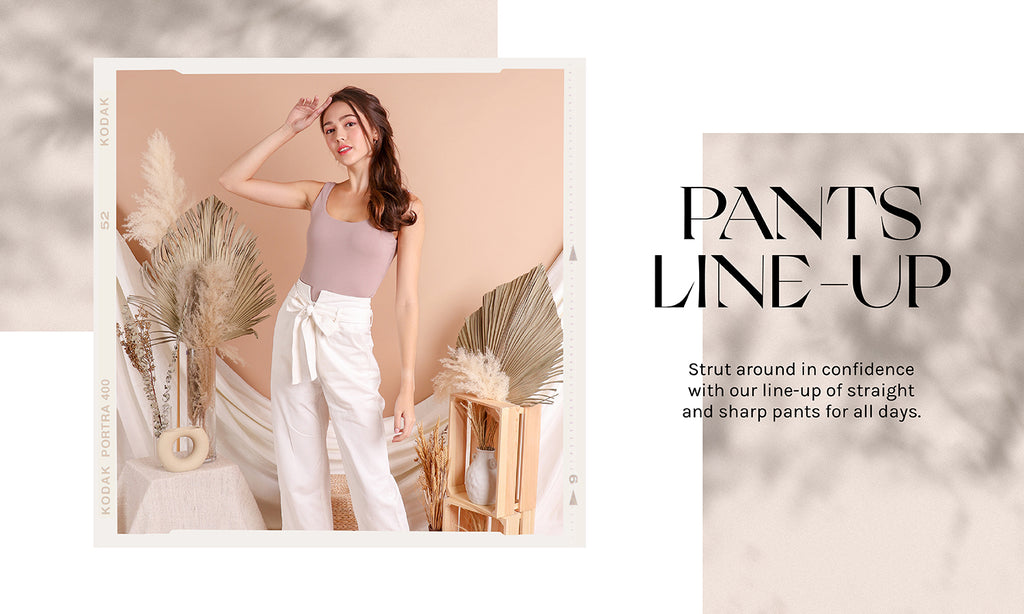 The Pants Line-up – put on your positive pants!