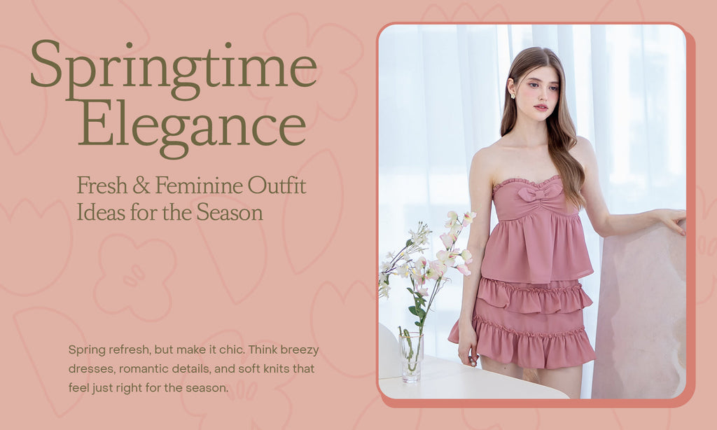 Springtime Elegance: Fresh & Feminine Outfit Ideas for the Season 🌷💖