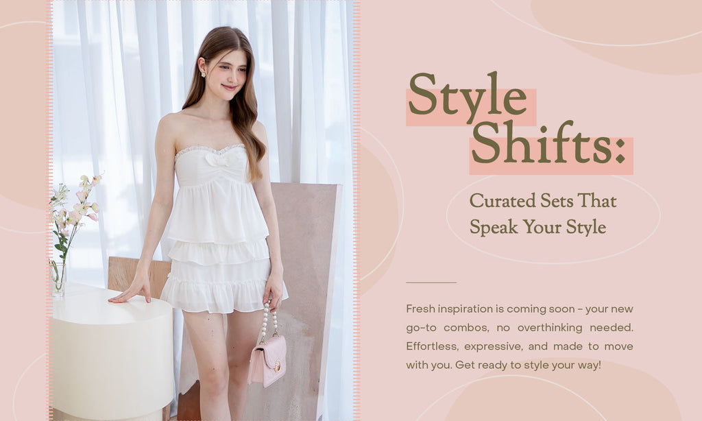 Style Shifts: Curated Sets That Speak Your Style 😎👀💜