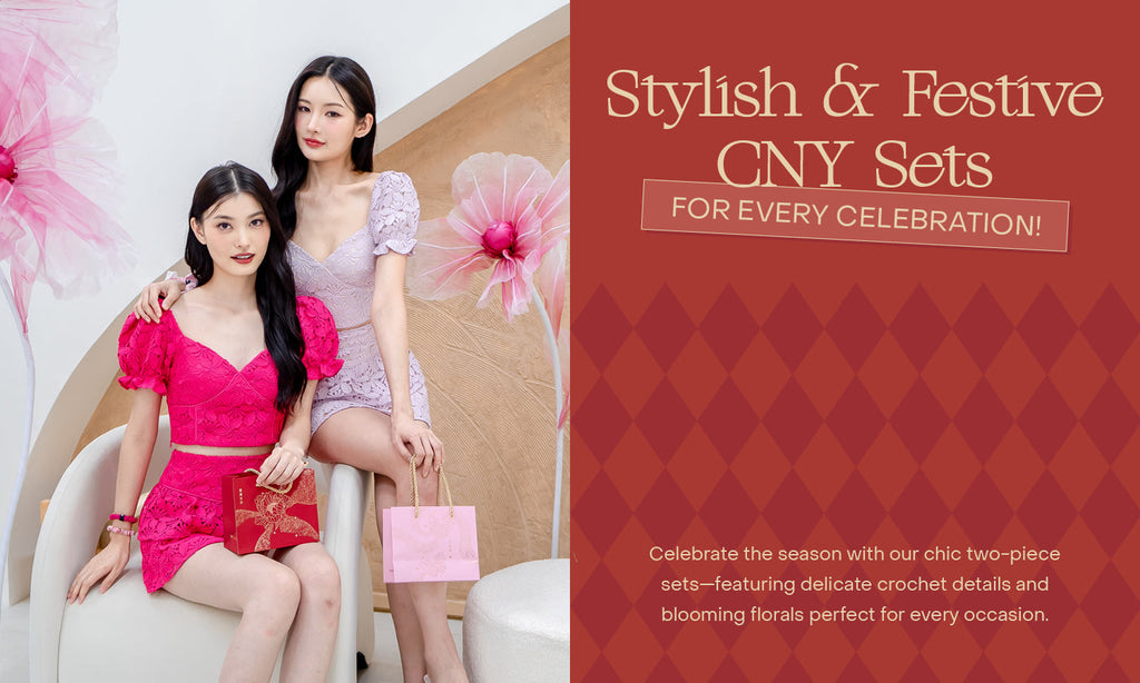 Elevate Your Lunar New Year Look: Stylish & Festive CNY Sets for Every Celebration!