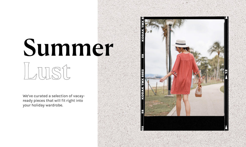 SUMMERLUST: 4 EASY-BREEZY OUTFITS TO WEAR ON HOLIDAY